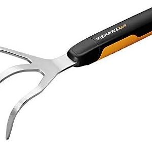 Fiskars 315510-1001 Xact Hand Garden Cultivator, Black/Slivler