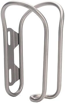 Bicycle Water Bottle Cage Drink Rack Carrier Titanium Alloy Durable Bike Water Bottle Holder Kettle Bracket for Adult Bikes Mountain Bikes, 7cmx13.5cm