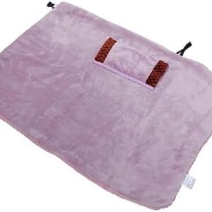 Yardwe Heating Blanket Small Heating Pad Flannel Heating Mat USB Heated Blanket Small Electric Blanket Adjustable Pet Heating Pad USB Supply Heating Pad Office Household Dog Bed Sherpa