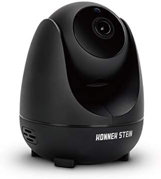 Wireless Security Camera, WiFi Indoor Camera Pan and Tilt Monitoring, HD 1080P Motion Detection, Night Vision, Remote Control, Two-Way Audio, with TF Card Slot and Cloud (Black)