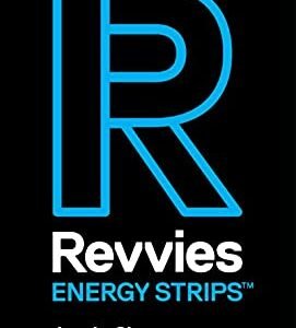 Revvies Energy Strips | Arctic Charge | 50 Strips | 40mg Caffeine Strip | 2 Strip = Coffee/Energy Drink | Less than 2 Calories | Vegan 10 x 5PK…