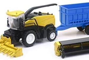 NewRay 1:62 New Holland Harvester RF850 & Trailer