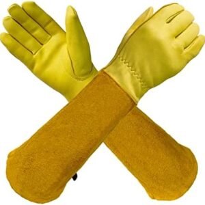 Large Size Thorn-Proof Gardening Gloves, Protective and Adjustable