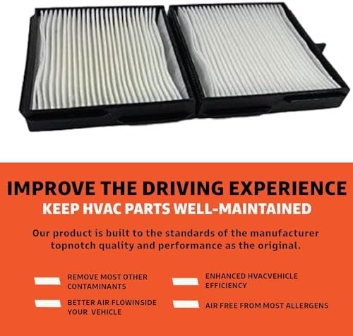 Cabin Filter - Compatible with Komatsu Equipment - Cabin Air Filter Replacement – Replaces O.E. 20Y9796261; Baldwin PA5327; Fram PA11392; Wix WP10087 - Climate Control System Accessories - Image 5