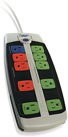 Bits Limited LCG-3MVR Energy Saving Surge Protector with Autoswitching Technology, 10-Outlet