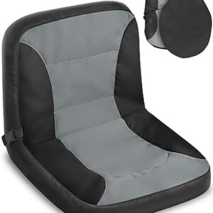 PACETAP Riding Lawn Mower Seat Cover with Waterproof Cover, Durable Polyester Universal Lawn Mower Seat Cover Compatible with John Deere, for Craftsman, for Cub Cadet, for Kubota (Splicing,Medium)