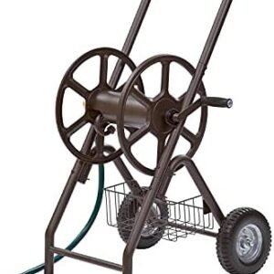 Liberty Garden Products 302 Two Wheel Hose Cart, Bronze