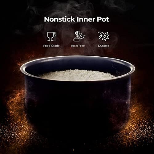 CUCKOO Micom Rice Cooker 13 Menu Options: White, GABA, Porridge, Baby, & More, Fuzzy Logic Tech, 6 Cup / 1.5 Qts. (Uncooked) CR-0675F Gray - Image 7