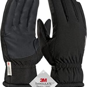TRENDOUX Winter Gloves for Men Warm: 3M Thinsulate -20℉ Windproof Waterproof Ski Women Glove with Touchscreen Thermal Lining Anti-Slip for Work Cycling Motorcycle Snowboarding