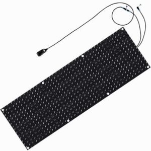 Anti-Slip Heated Outdoor Mat with Power Cord, Snow Melting Mats, Ideal for Snowy Paths to Hot Tubs