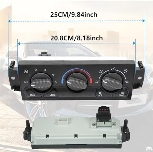 599-218 Climate Control Module Compatible with1999-2002 Chevy Tahoe Avalanche Suburban Silverado 1500 2500 3500 HD, GMC Yukon Sierra 1500 2500 3500 HD Front HVAC Air Conditioning Control Panel Switch - Image 6