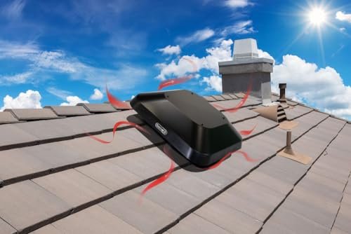 Quietcool 1922 CFM Smart App Controlled 2-Speed Roof Mount Attic Fan - Image 9