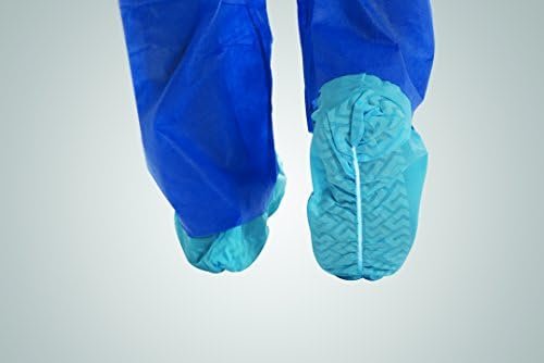 Tronex All-in-One Disposable PPE Kit for Home Health, Workplace, and Classroom Including Vinyl Exam Gloves, Isolation Gowns, Medical Face Masks, Shoe Covers, Hairnets (Large) - Image 5