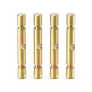 2205063 Shear Pin Compatible with Polaris ATV 2015-2019 Sportsman fits Polaris ATVs Snow Plow Glacier plow Parts for Snow Plow Glacier Pro Replacement Accessories - Gold (4pcs)