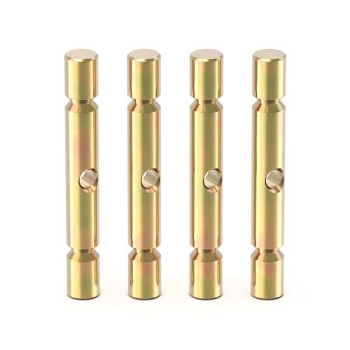 2205063 Shear Pin Compatible with Polaris ATV 2015-2019 Sportsman fits Polaris ATVs Snow Plow Glacier plow Parts for Snow Plow Glacier Pro Replacement Accessories - Gold (4pcs)