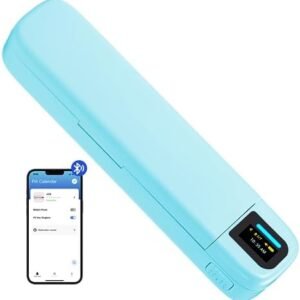 Daviky Smart Pill Organizer with Alarm, Bluetooth Daily Once a Day Pill Box 7 Day with APP, Weekly Travel Pill Case, Portable Pill Reminder for Medicines, Supplements and Vitamins(Green)