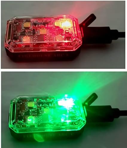 Firehouse Technology Arc V Drone Strobe 4 Light Navigation Kit - 2- White,1- Red, 1-Green FAA Compliant and Tested 3.5 SM - Image 8