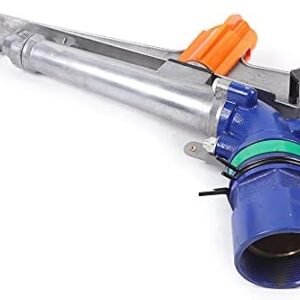 Water Sprinkler for Irrigation, 1.97in Bore 360° Adjustable Irrigation Spray Gun, 50-60m Large Impact Area, Sprinkler Head Water Irrigation System for Farm, Yard, Garden, Lawn