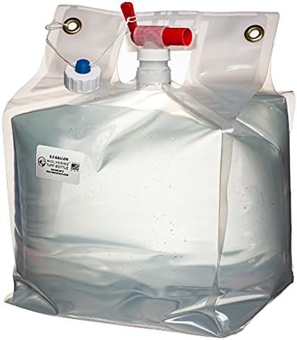 Wolverine Tuff Bottle 5 Gallon/20 Liter Collapsible Water Container with a Red Fast Flow Spout