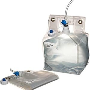 Wolverine Tuff Bottle 2.5 Gallon/10 Liter Collapsible Water Container with Blue Tubing Spout