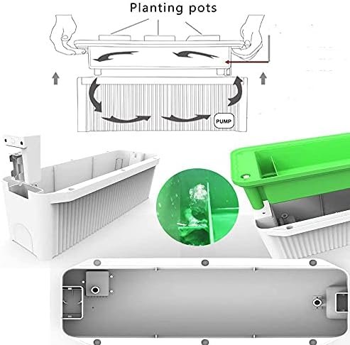 Smart Hydroponic Growing System,7L Indoor Hydroponic Garden Kit for Herb,Zucchini,Tomato,Pepper,Unique Gardening Christmas Gifts for Wife,Husband,Dad (60inch Trellis Without Growlight) - Image 9