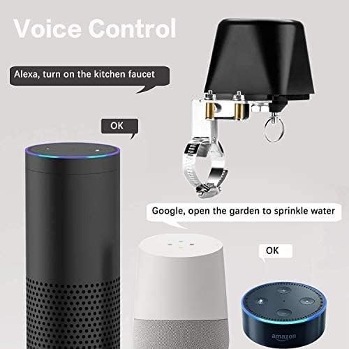 Zigbee Water Valve, Tuya Smart Water Valve Shutoff, Automatic Ball Valve Watering Timer, Sprinkler Controller, Compatible with Alexa and Google Assistant and App iOS/Android, Wireless Remote Control - Image 5