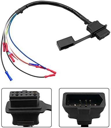 9 Pin Truck and Plow Side Repair Harness Cover Fit for Western Fisher Snow Plow Truck Side 49308 & Plow Side 49317 (with Dust Cover) - Image 3