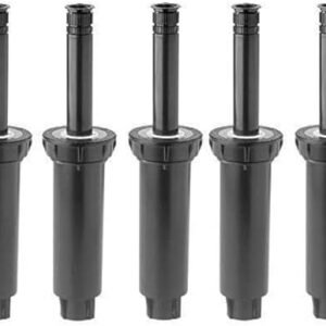 Rain Bird 1804 Spray Head with 15van Nozzle; 0° to 360° Adjustable; 15' Radius (Pack of 5)