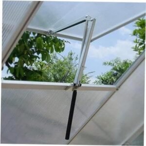 Solar-Powered Window Opener - Heat Auto-Opener for Greenhouse Roof Windows -8-Inch Vent Opener - Effortless Automated Ventilation - Supports up to5lb-size1