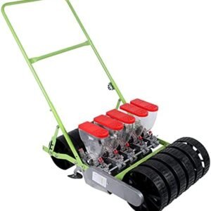 Seeder Seeder Manual Seeder, Precision Push Planter Handheld Seeding Machine Peanut Corn Bean Planter Garden Seed Spreader 5 Row Simultaneous Seeding