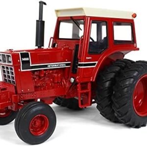 ERTL 1/16 International Harvester 1466 Black Stripe 2WD w/Cab & Rear Duals, Prestige Collection 44260