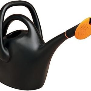 Bloem Watering Can Easy Pour 2.6 Gallon (333 Fl Oz) Black