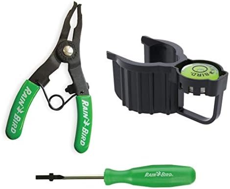 Rain-bird Irrigation Lawn Sprinkler System OEM Pull Up Hold Up Bubble Level Adjustment Tool Screwdriver Spray Head Pop Up Set