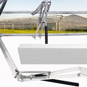Greenhouse Vent Window Opener, Upgrade Greenhouse Vent Automatic Opener with The Load of 15 kgs / 33 lbs to Automatically Open and Close The Greenhouse Window and Roof