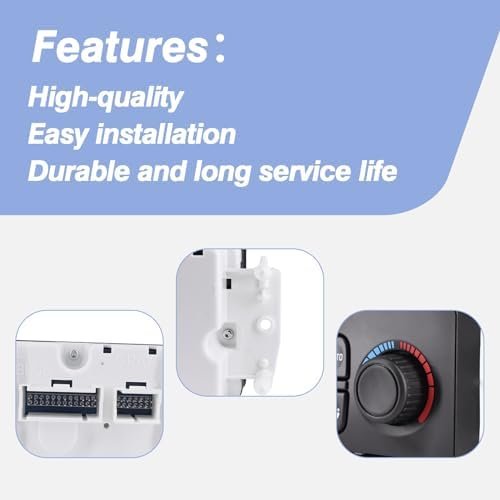 CULMKARI 599-211XD Heater A/C Control Switch Panel Climate Control Module Fits for 2002-2009 Chevy Silverado Suburban/GMC Sierra Yukon Envoy/Cadillac Escalade/Oldsmohile Bravada OE 10367042 10399657 - Image 5