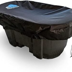 100 Gallon Oval Stock Tank Cover Ice Water Therapy Ice Bath Cover Cold Water Cover 100 Gallon Oval Stock Tank Waterproof Rip Proof Tough Keeps Tanks Clean