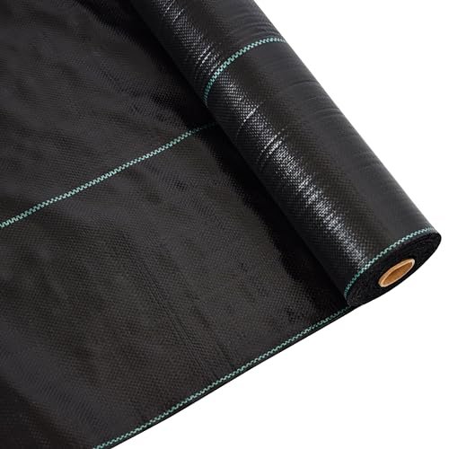 3.5oz 3ft x 250ft Weed Barrier Landscape Fabric Dual Layer Heavy-Duty Landscape Fabric for Garden,Greenhouse,Pathway Orchard Weed Control,Easy to Set up