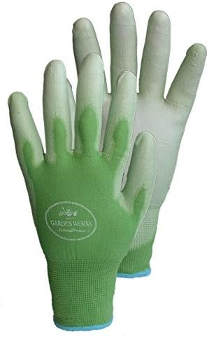 Garden Gloves, Green, Large