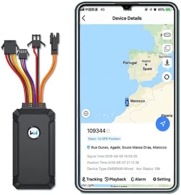 GPS Tracker for Vehicle,No Monthly Fee,GS05 3G Multiple Ports-SOS Button-Microphone - Remotely Voice Monitoring for Car Rental, Loan Vehicles, Fleet Management Industries
