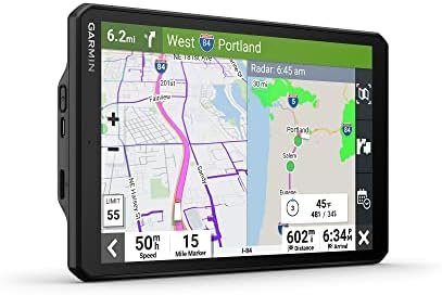 Garmin dēzl™ OTR810, Large, Easy-to-Read 8” GPS Truck Navigator, Custom Truck Routing, High-Resolution Birdseye Satellite Imagery, Directory of Truck & Trailer Services, Black - Image 2