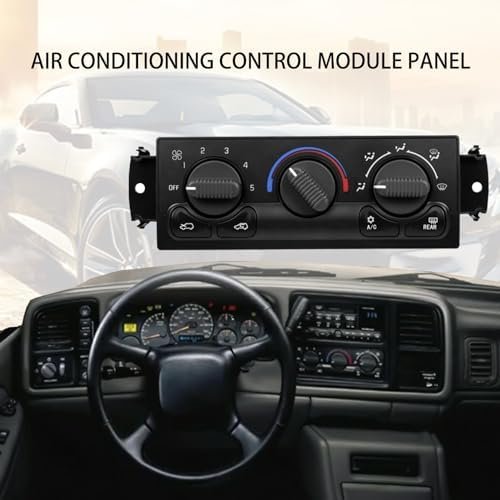 599-218 Climate Control Module Compatible with1999-2002 Chevy Tahoe Avalanche Suburban Silverado 1500 2500 3500 HD, GMC Yukon Sierra 1500 2500 3500 HD Front HVAC Air Conditioning Control Panel Switch - Image 7