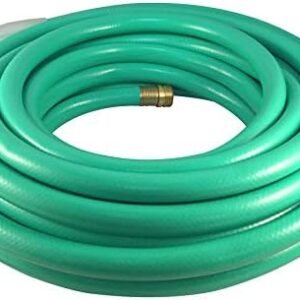 Flexon FXG58100 5/8-Inch x 100-Foot Heavy Duty 5-Ply Forever Garden Hose, Green