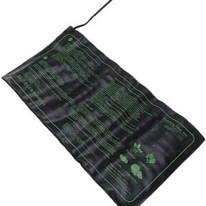 20x10inch Seedling Heat Mat Digital Thermostat Combo Set Plants Seedling Heating Pad for Seed Starting Seedling Heat Mat with Thermostat Controller (US Plug 100‑120V)