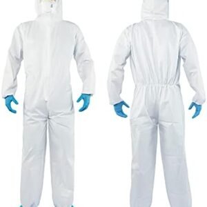 Hazmat Suits in 7 Sizes - Heavy-duty Full Body Protective Suits Pressed From PPSB & PE Film - For Countless Applications