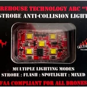 Firehouse Technology ARC V Drone Strobe Anti-Collision Light, 1000 Lumens, Blue/White
