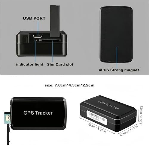 4G GPS Tracker for Vehicles - Real Time Location Monitor, Anti-Theft/Tamper Alerts, Long Standby Time, Magnetic Mount, Free Tracking Platform - Ideal for Cars, Motorcycles, Boats. - Image 5