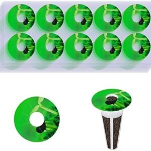 120 PCS Plant Grow Stickers, Grow Baskets Labels, Hydroponic Plant Label for Seedlings Garden Pods Plant Labels for Labeling Plants and Understanding Plant Growth