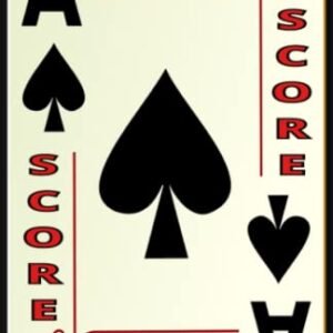 Spades Score Book Journal: For Spades Player's all over the world -Standard Interior Color -Narrow Pitman Sheets with Us & Them printed at the top of each sheet -size 5.5 x 8.5 in (13.97 x 21.59 cm)