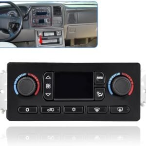 599-211XD Climate Control Module Compatible with 2003-2006 Chevrolet Silverado Avalanche Suburban Tahoe, G-MC Yukon Envoy Sierra, Cadillac Escalade A/C Heater Climate Control Panel Replace 10367041