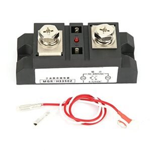 Industrial Solid State Relay DC Control AC SSR 300A/350A/400A for Petrochemical Equipment, Food Machinery, Packaging Machinery, CNC Machine Tools(MGR-H3350Z)